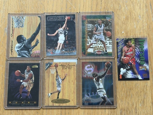 Nba allen iverson card - allen, x7