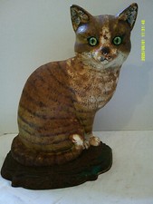 Vintage Cast Iron Cat Doorstop
