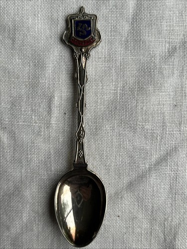 Silver plated enamelled isle - enamelled,
