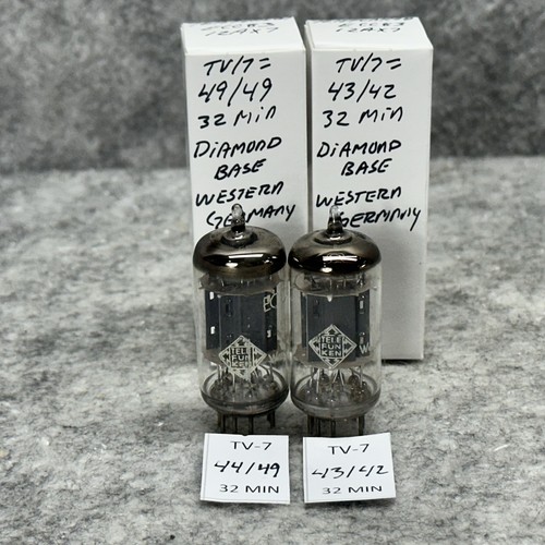 Pair telefunken diamond - of,