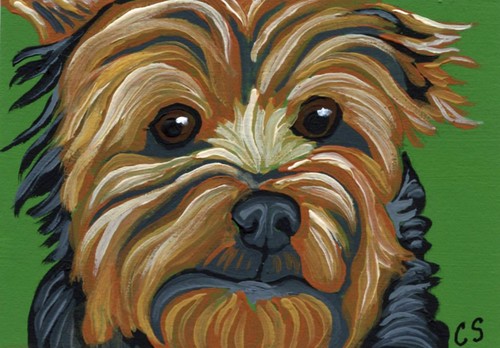 Aceo original miniature - ,