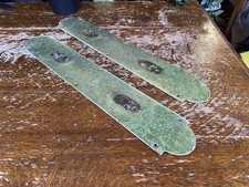 Pair Large Antique Brass Door