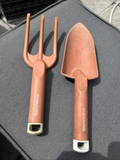 Fiskar Gardening Small Hand Fork And Trowel Easy To Use & Sturdy A62