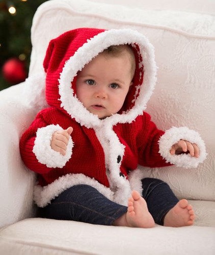 Knitting pattern baby - knitting, santa