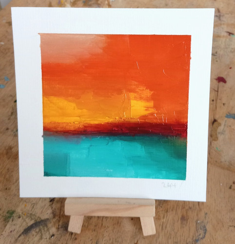 Landscape original oil - landscape,