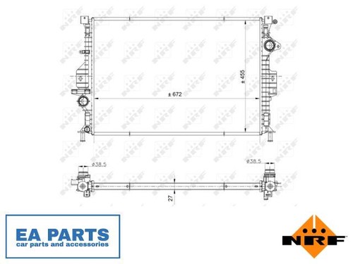Radiator engine cooling for - cooling,