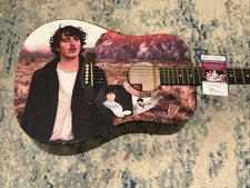 RARE CUSTOM Benson Boone Signed Guitar JSA CERT  Singer Beautiful Things