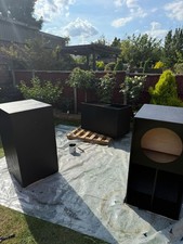 18 Inch Subwoofer Scoops Speaker Box Soundsystem Speakerbox