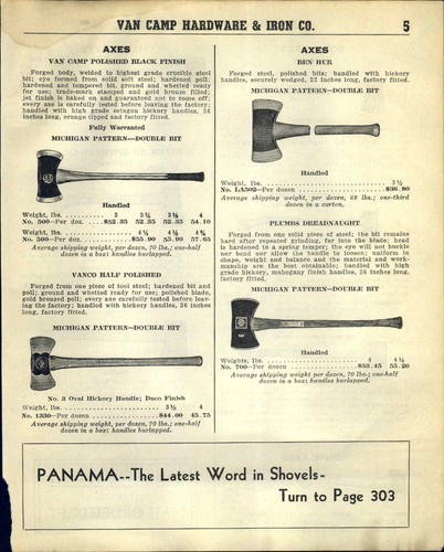 1939 paper axe axes double - paper,
