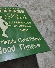 Porcelain Irish Pub Enamel