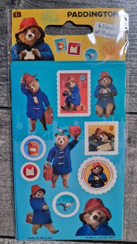 Paddington bear sheets of - 6,