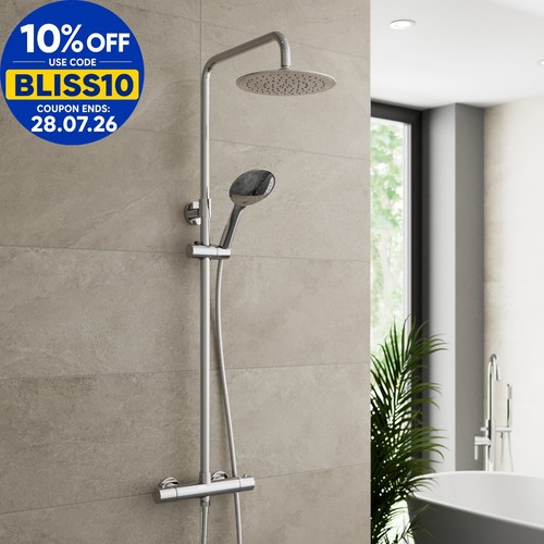 Bathroom thermostatic round - bathroom,