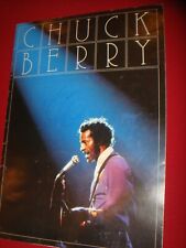 CHUCK BERRY 1976 UK tour programme, 16 pages, signed by Chuck to the cover +COA
