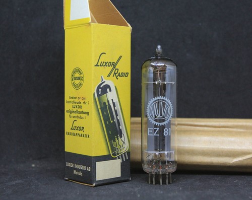 Mullard valvo ez81 - /,