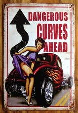 Retro Metal wall sign