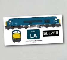 British Rail Class 46 Fridge Magnet 46010 BR Blue Peak Diesel Locomotive