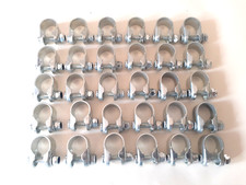 Job Lot of 30 Cycle Saddle Seat Post Fixing Clamps in Silver 25mm