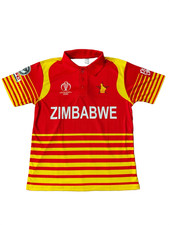 Zimbabwe cricket 2019 champions ODI World Cup jersey Premium Fabric replica