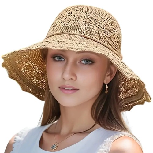 Ladies foldable sun cap beach - sun,