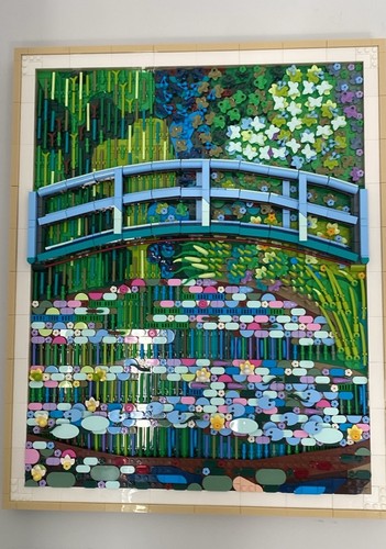 Lego monet bridge over - monet, of