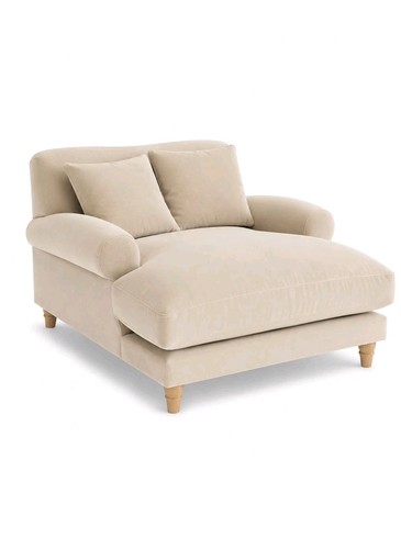 Loaf crumpet loveseat chaise - crumpet,