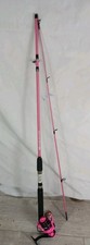 NGT Carp Stalker Fishing Rod With Yumoshi 14 Series Reel 6 Foot Pink Girls Set
