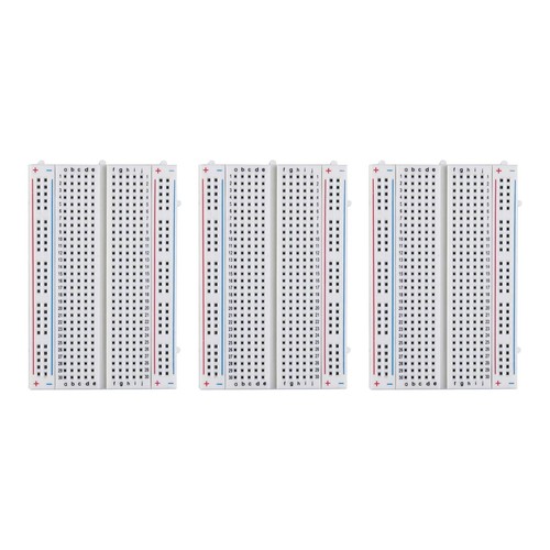 Pack solderless breadboard - 3,