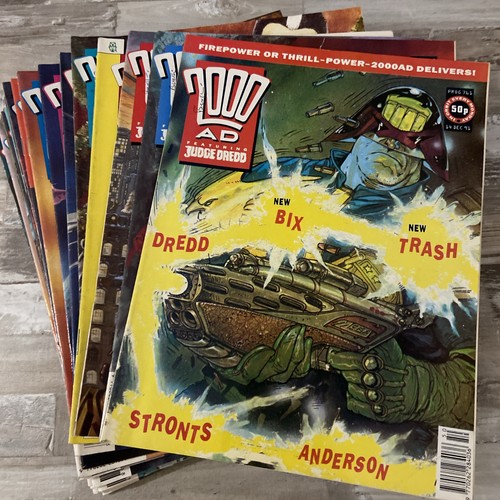 20x 2000ad magazine progs - 20x,