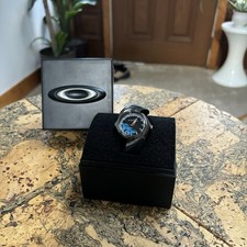 Oakley Crush 2.5 Ion Plated Black Steel lily Wrist Watch 32mm Limited Edition