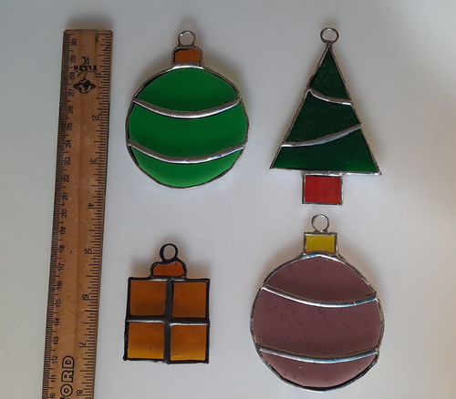 Four real stained glass - four,