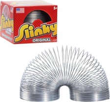 The Original Slinky Walking Spring Toy, Metal Slinky