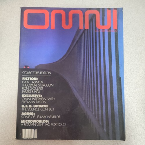 Omni magazine october - magazine, 1978