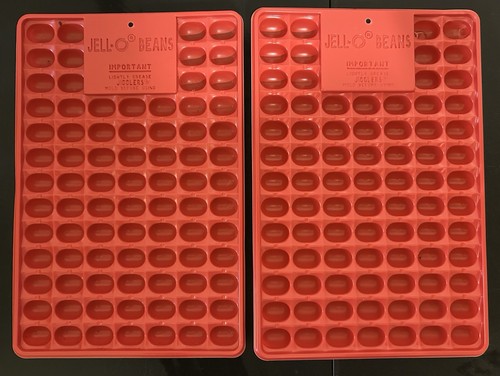 Jell beans mold trays - beans,