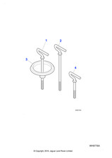 Jaguar Genuine Retaining Plate Spare Part Fits X-Type 2001-2010 Classic C2S13320