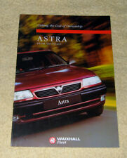 Vauxhall New Astra Mk3 Range, 1995 Fleet information inc Merit, LS, GLS