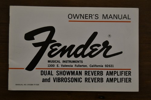 Fender dual showman - fender,
