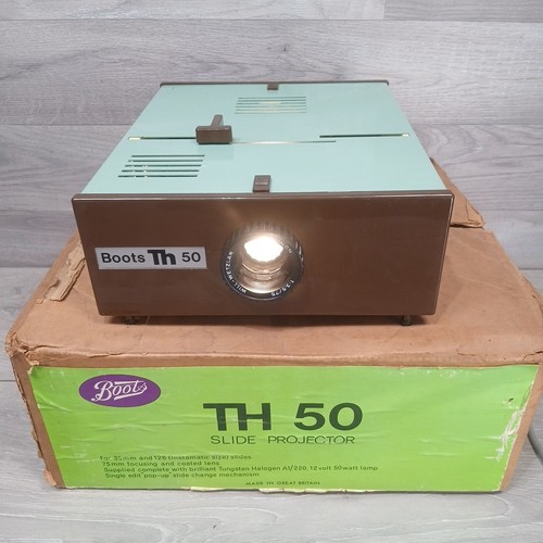 Boots slide projector - slide,