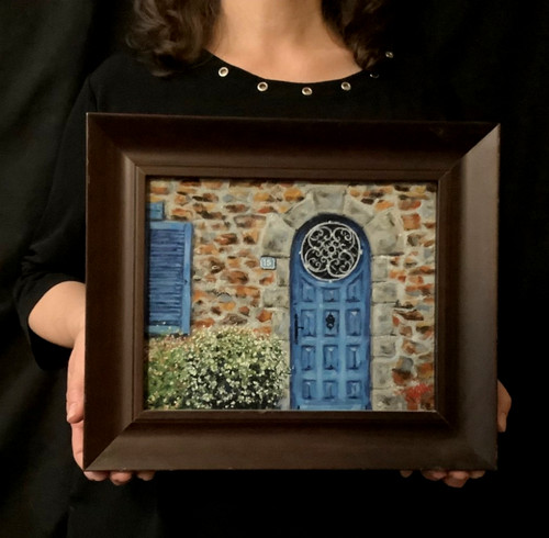 Original oil painting - oil, on