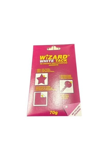 Wizard white tack 70g reusable - wizard,