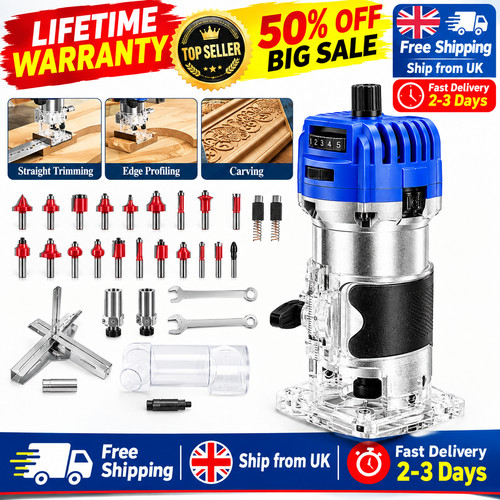 Electric hand trimmer - 1/4",