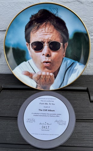 Cliff richard plate - plate, danbury