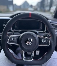 Leather steering wheel for - wheel, vw