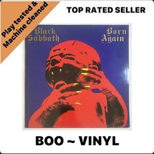 BLACK SABBATH - Born Again LP 1983 UK VERTIGO First Pressing VERL 8 A1/B2 EX/EX