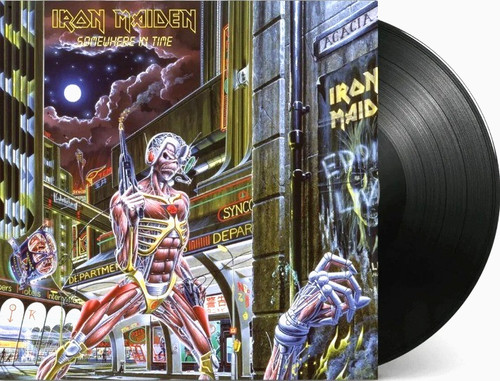 Iron maiden somewhere time - iron, in