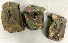 x5 British DPM Camouflage PLCE Water Canteen Webbing Pouch Military Job Lot