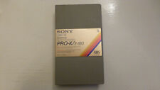 SONY PRO-X. E-180 Professional Grade. Blank VHS Video Cassette.