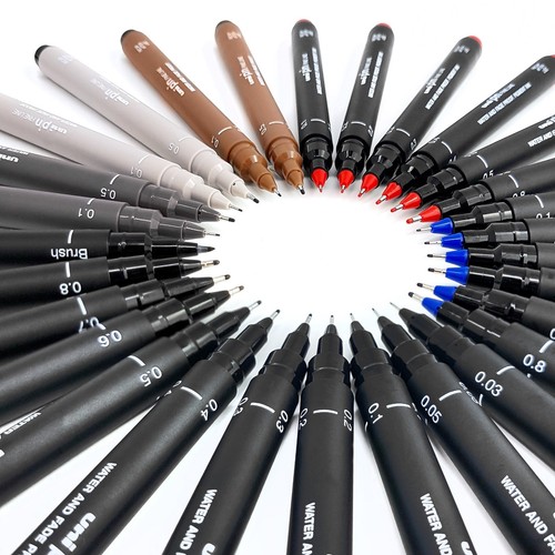 Uni ball pin - pin, pen