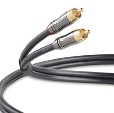 QED RCA Audio Cable - Performance Audio Graphite Interconnect - 60cm, 1m 3m