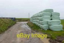 Photo 6x4 Slurry tank and Bales on Shorn Hill These are both connected wi c2008