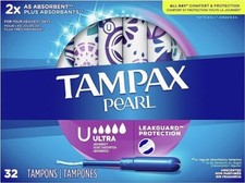 Tampax Pearl Tampons Ultra